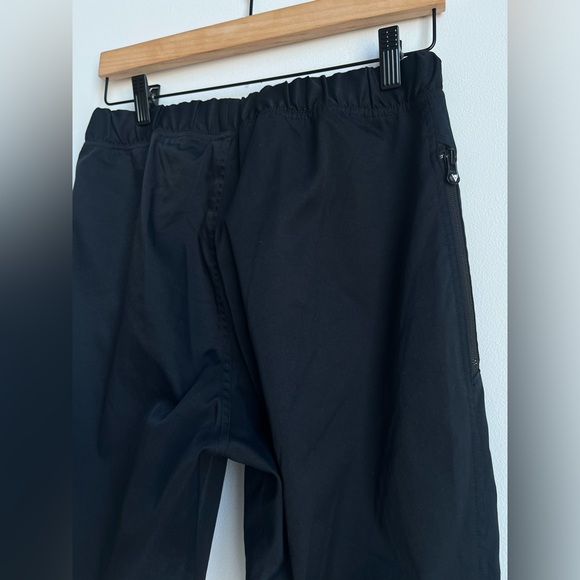 South2 West8 Zippered Slim Black Pants (MENS) - Picture 5 of 7